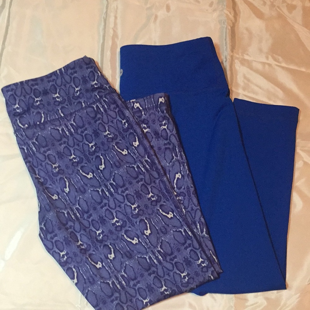 Bundle 90 Degree by Reflex 2 pair leggings small